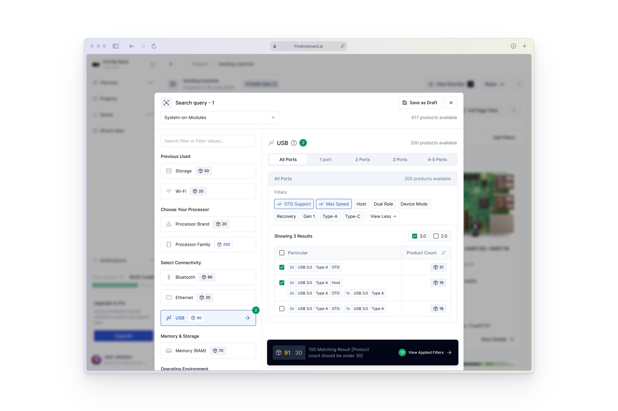 Find My Board SaaS UI screenshot 4